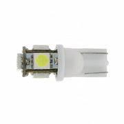 5 High Power LED 360 Degree 194 Bulb - White (2-Pack)