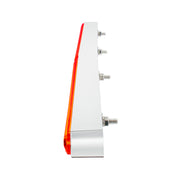 Dual 24 LED Dual Function 12" GloLight Bar With Bezel - Red LED/Red Lens