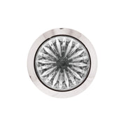 4 LED 3/4" Mini Watermelon Double Fury Light With Clear Lens (Clearance/Marker) - Red & White LED