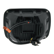 ULTRALIT - Heated 5"X7" LED Headlight With White Position Light
