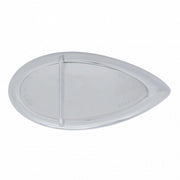 39 LED Flush Mount "Teardrop" Light (Stop, Turn & Tail) - Red LED/Chrome Lens