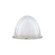 9 LED Dual Function GloLight Watermelon Cab/Auxiliary Light - Amber LED/Clear Lens