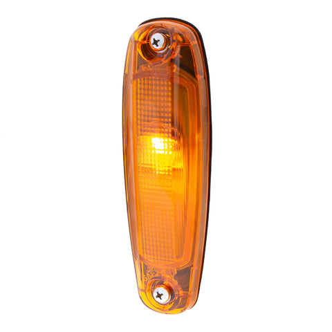 2 LED Cab Light For 2018-2024 Freightliner Cascadia - Amber LED/Amber Lens