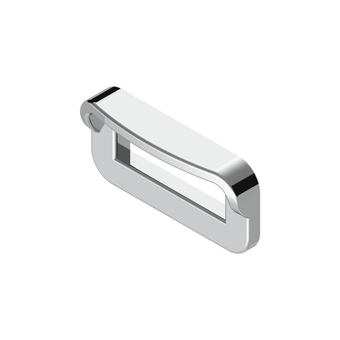 Chrome Plastic Toggle Switch Label Cover With Visor For 2002+ Peterbilt (Card Of 6)