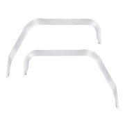 Stainless Door Window Vent Visor For 2018-2024 Freightliner Cascadia (Pair)