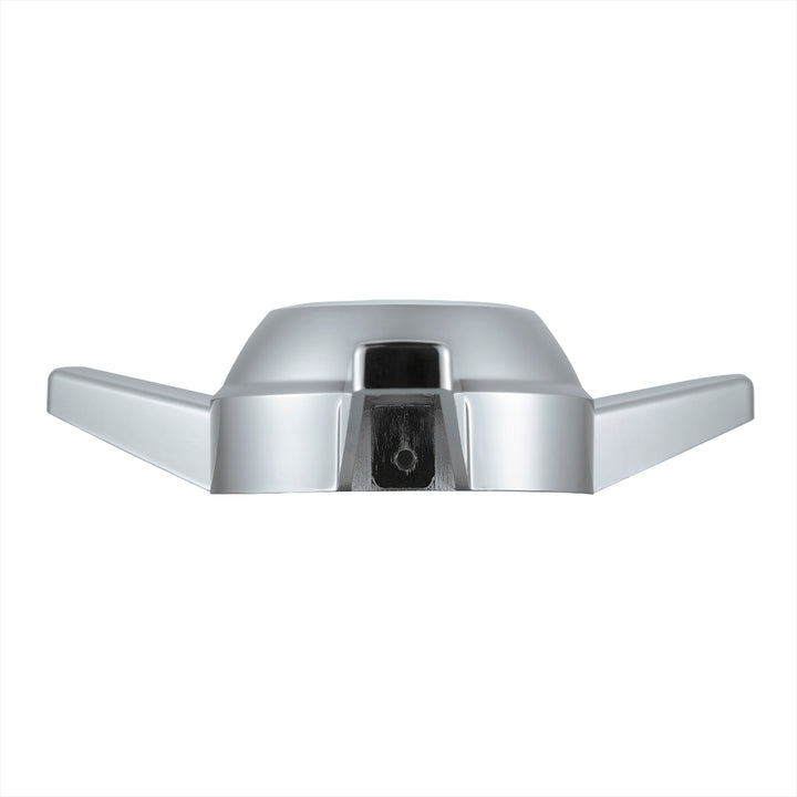 Chrome Plastic 3 Bar Straight Hubcap Spinner Only