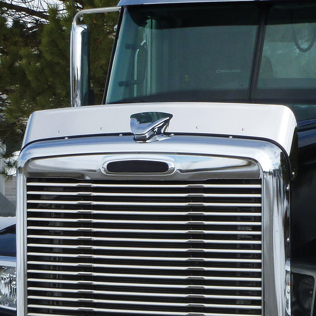 430 Stainless Steel Bug Shield For 2013+ Freightliner Coronado SD