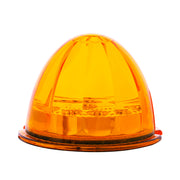 17 LED Reflector Watermelon Maze Cab Light - Amber LED/Amber Lens