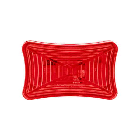 3 LED Rectangular Clearance/Marker Light-Red LED/Red Lens