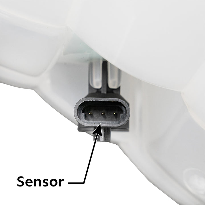 Pressurized Coolant Reservoir &amp; Coolant Level Sensor For 2008-2022 Peterbilt 389 &amp; Kenworth W900
