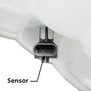 Pressurized Coolant Reservoir & Coolant Level Sensor For 2008-2022 Peterbilt 389 & Kenworth W900