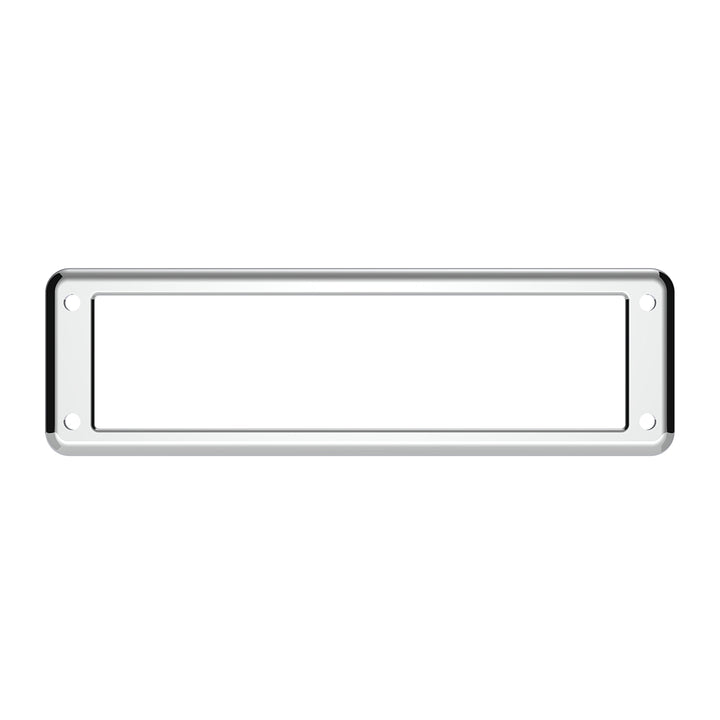 Chrome Plastic Overhead Pocket Bezel For 2000-2010 International 9900/9400/9200