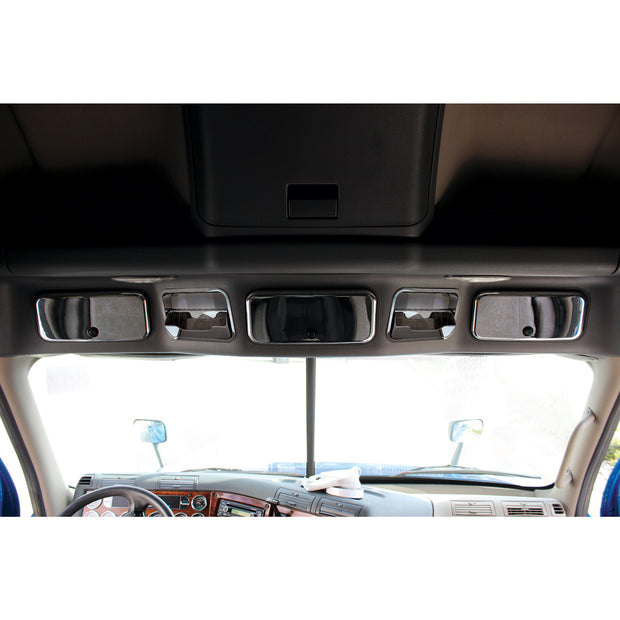 Overhead Center Trim With Storage Compartment For 2008-2017 Freightliner Cascadia