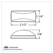 Rectangular Utility Light (Clearance/Marker) - Clear