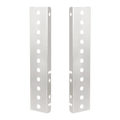 Peterbilt Stainless Front Air Cleaner Bracket Only - 22 Mini Light Cutouts