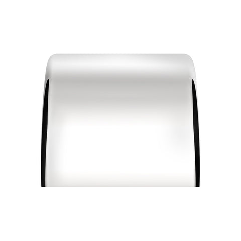 60" 430 Stainless Steel (16ga) Roll Formed Edge Smooth Half Fender - SS Series (Pair)