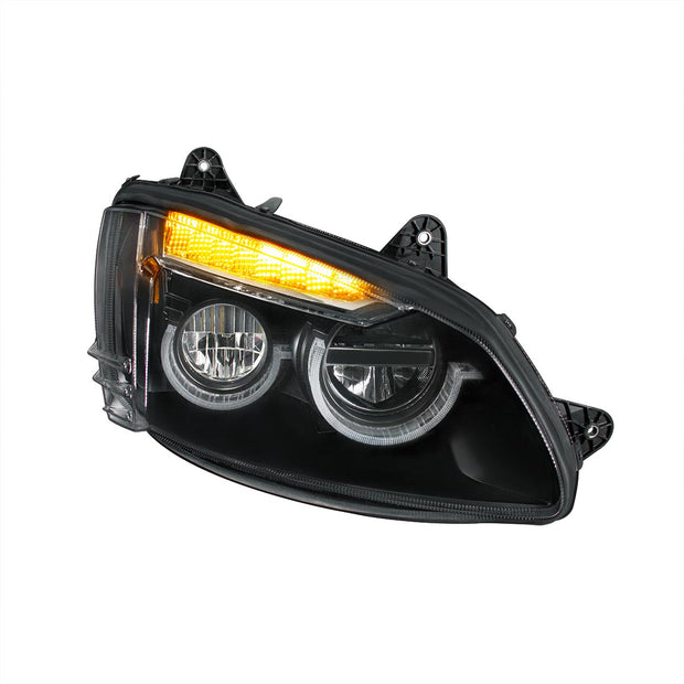 Blackout Full LED Headlight For 2008-2017 Kenworth T660-Passenger