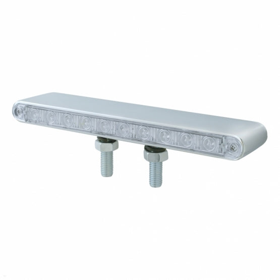 20 LED 9" Double Face Light Bar - Amber LED/Clear Lens