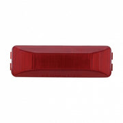 Rectangular Light Kit (Clearance/Marker) With Chrome Bracket - Red Lens