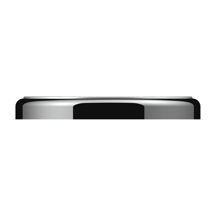 Chrome 7-¼" Round Speaker Cover For Peterbilt 389 (2008+), 388 (2008-2014), 379/378/335/330 (1995-2000), Snap-On