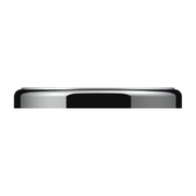 Chrome 7-¼" Round Speaker Cover For Peterbilt 389 (2008+), 388 (2008-2014), 379/378/335/330 (1995-2000), Snap-On