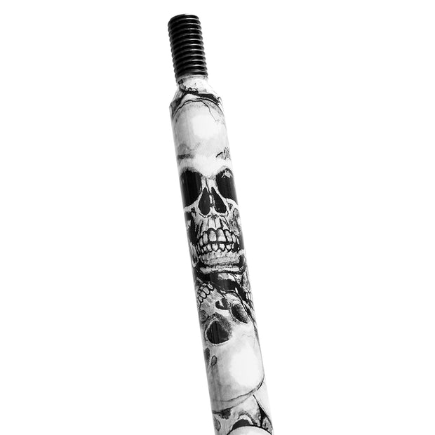 6" Skull Pattern Shifter Shaft Extension