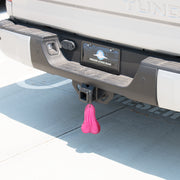 8-1/4" Tall Large Low-Hanging Rubber Balls - Pink