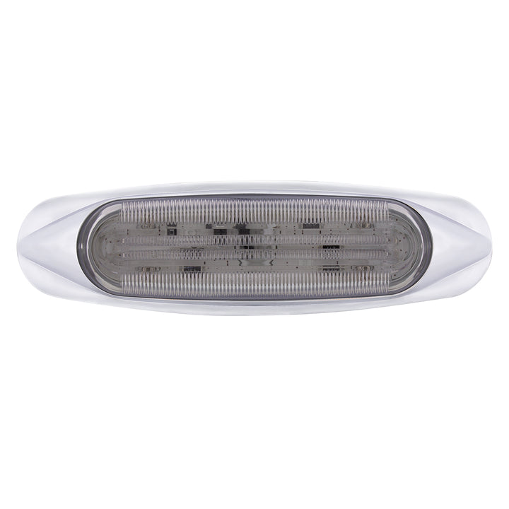 4 LED LIGHTTRACK Light (Clearance/Marker) - Red LED/Clear Lens