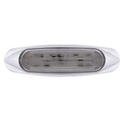 4 LED LIGHTTRACK Light (Clearance/Marker) - Red LED/Clear Lens