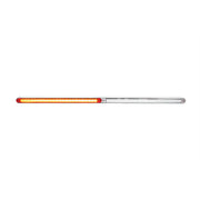 Dual 24 LED Dual Function 12" GloLight Bar With Bezel - Red LED/Clear Lens