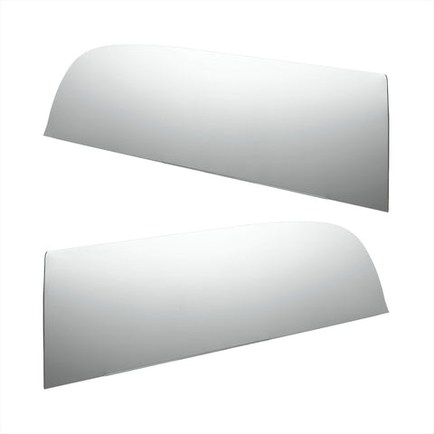 Stainless 8" Chopped Window Trim For Kenworth T680/T880 Trucks