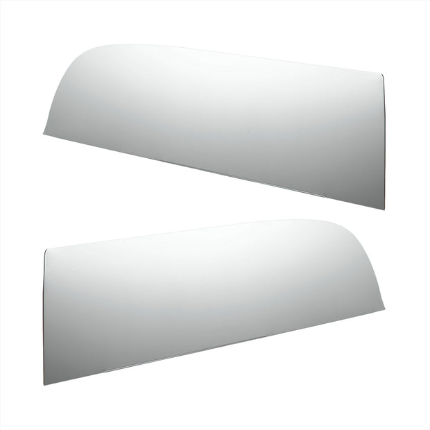 Stainless 8" Chopped Window Trim For Kenworth T680/T880 Trucks