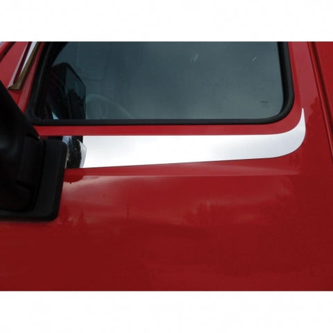 Stainless Peterbilt 579 Door Window Accent