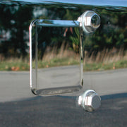 Stainless Boltless Tow Hole Covers For All Kenworth Models With 2" Receiver (2-Pack)