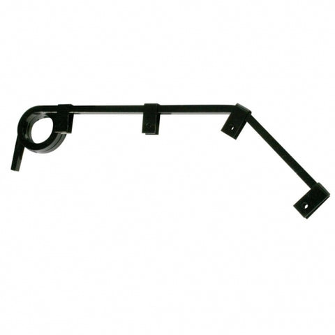 Black Angled Mud Flap Hangers - 2 Coils (Pair)