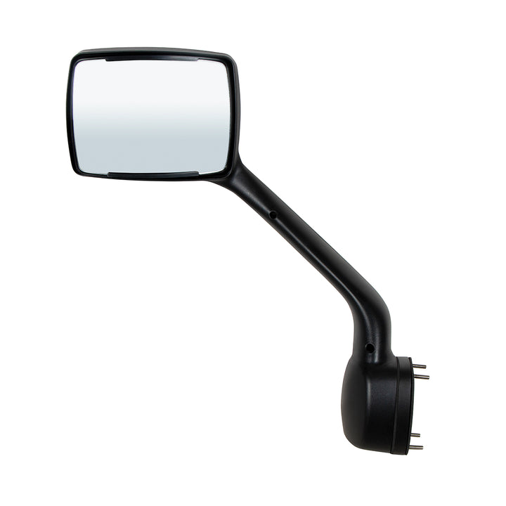 Black Hood Mirror For 2013-2021 Kenworth T680 &amp; 2012-2021 Peterbilt 579-Driver