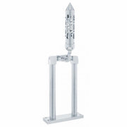 9" Chrome Air Horn Lever Set With "Brooklyn" Grip