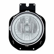 Crystal Headlight With White LED Halo Ring For 1996-2005 Freightliner Century