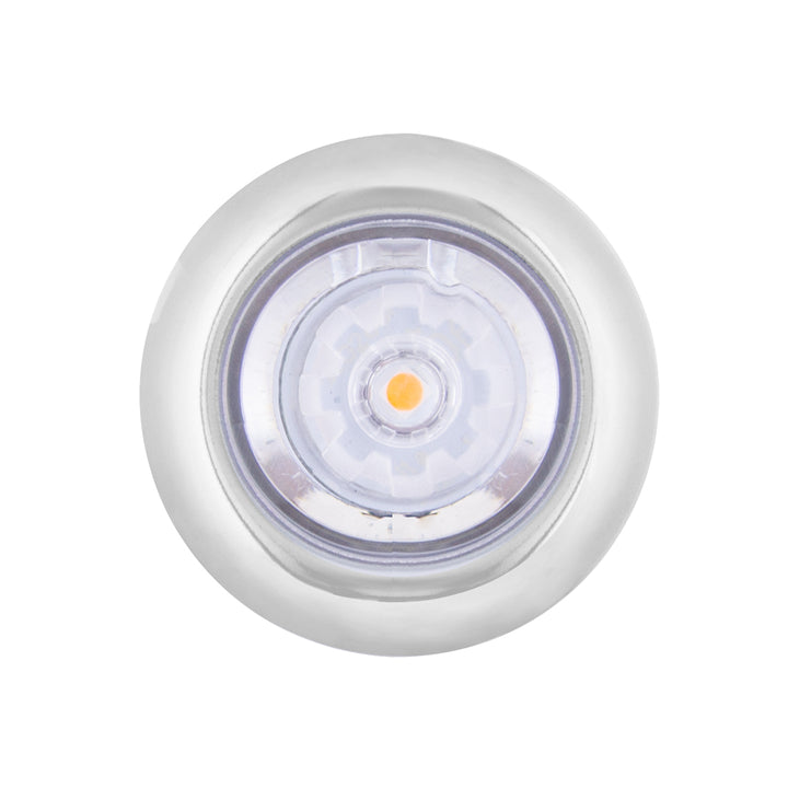 LED Single Function ArcBlast 3/4" Mini Light (Clearance/Marker) - Amber LED/Clear Lens United Pacific 34826