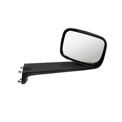 Chrome Hood Mirror Assembly W/ Sequential LED Lights For 2018-2024 Freightliner Cascadia - Passenger/Heated