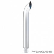 7" Curved Reduce To 5" O.D. Bottom Exhaust - 48" L