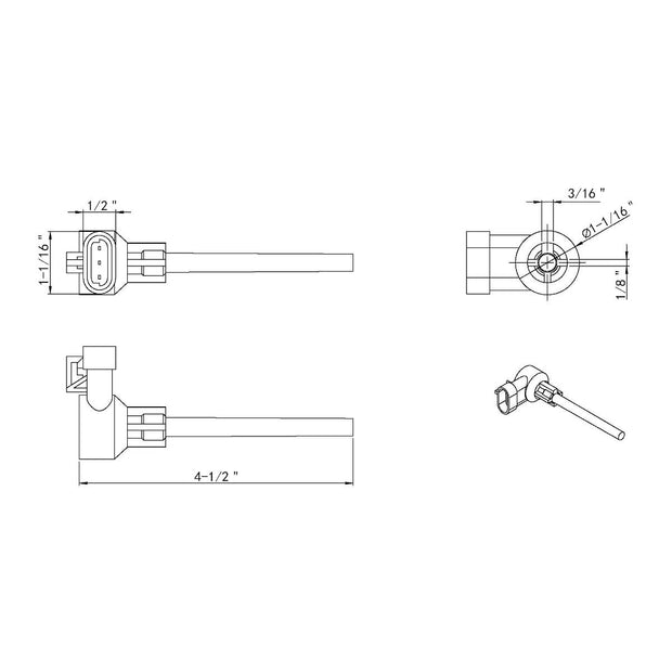 Coolant Level Sensor for 2015-2021 Kenworth W900