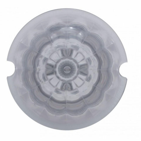 17 LED Reflector Watermelon Maze Cab Light - Red LED/Clear Lens