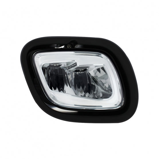 2 LED Fog &amp; Driving Light Assembly For 2008-2017 Freightliner Cascadia - Passenger