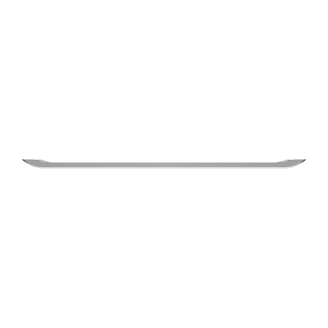 SS Clad Aluminum Bumper For 2008-2023 Peterbilt 389 - Curved Ends