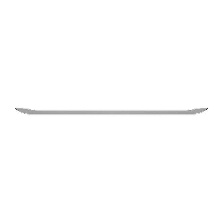 SS Clad Aluminum Bumper For 2008-2023 Peterbilt 389 - Curved Ends