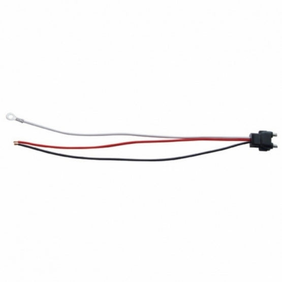 12 LED 4" Round Reflector Light Kit (Stop, Turn & Tail) - Red LED/Red Lens