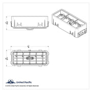 Chrome Plastic A/C Vent for 2006+ Kenworth
