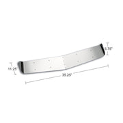 430 Stainless Plain Style Sunvisor For 2002-18 Western Star Constellation/4700 With OE Visor