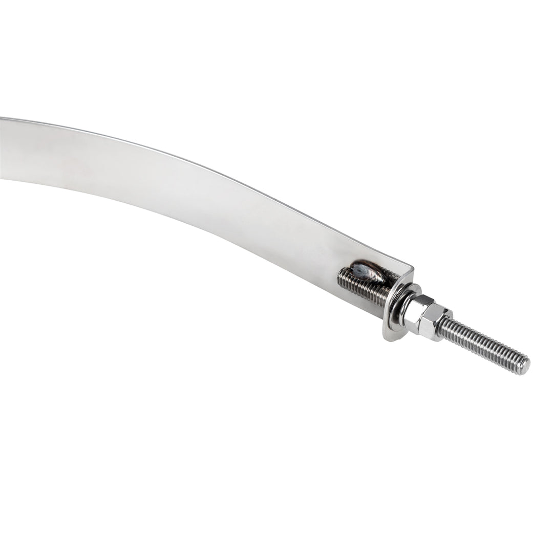 304 Stainless Steel Air Tank Straps For 9-3/4" Round Air Tank (Card of 2)